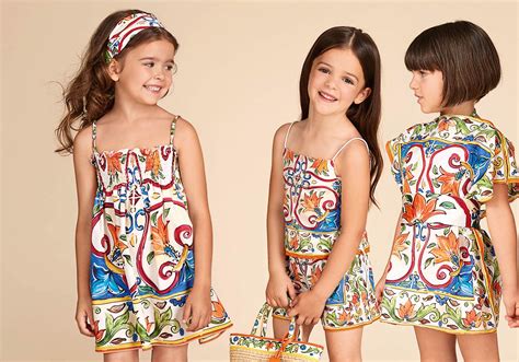 dolce and gabbana girls clothes